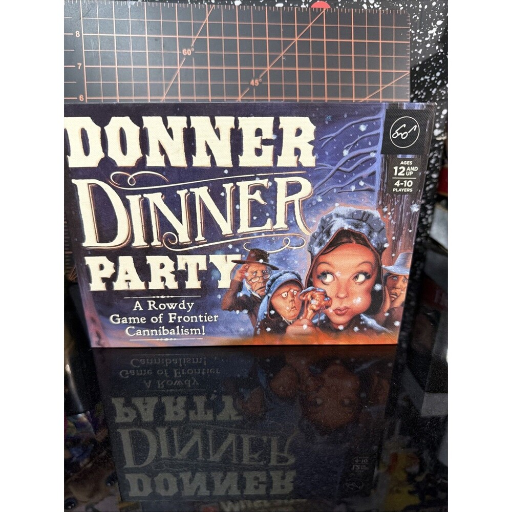 Donner Dinner Party Board Game Chronicle Books 2017 Cannibalism Social Deduction